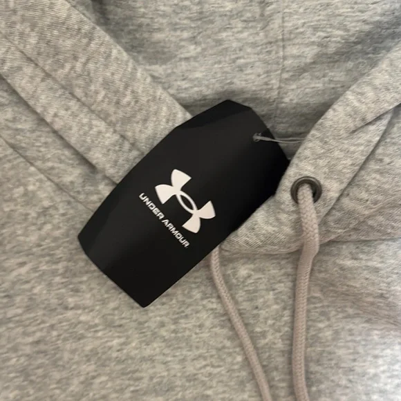 Under Armour Gray Pullover Hoodie Sweatshirt - Picture 3 of 5